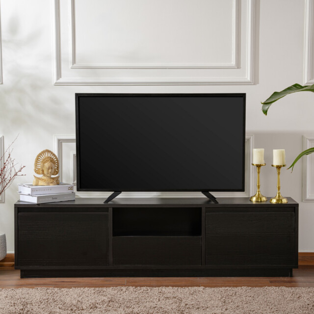 CaliCosy Tv-meubel met 3 neerklapbare deuren en 1 open vak l160 cm vanguard 3016937 large