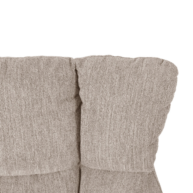 CaliCosy Fauteuil in gewatteerde stof met zwarte metalen poten h89 cm odette 3084072 large