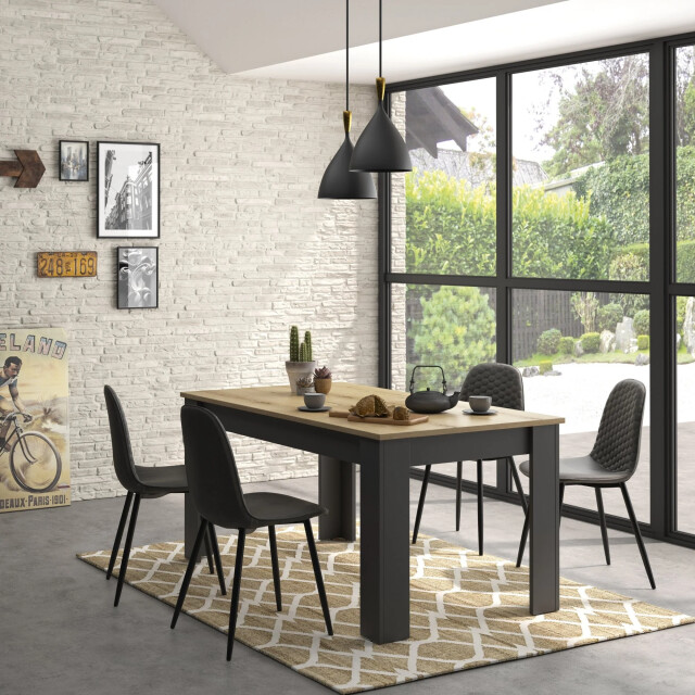 CaliCosy Uitschuifbare rechthoekige eettafel manchester franse fabricage 2929624 large