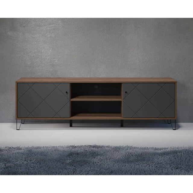 CaliCosy Tv-meubel met 2 deuren en 2 vakken l183 cm monteer 2930385 large