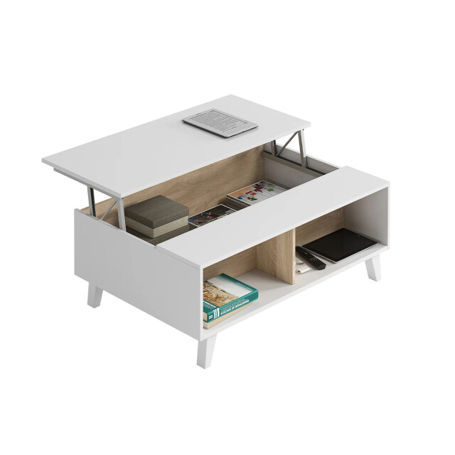 CaliCosy Salontafel met gedeeltelijk opklapbaar blad l100 cm zaiken plus 2930184 large