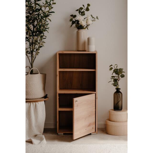 CaliCosy Opbergmeubel met 3 planken en 1 deur l46 cm fyn 3016577 large