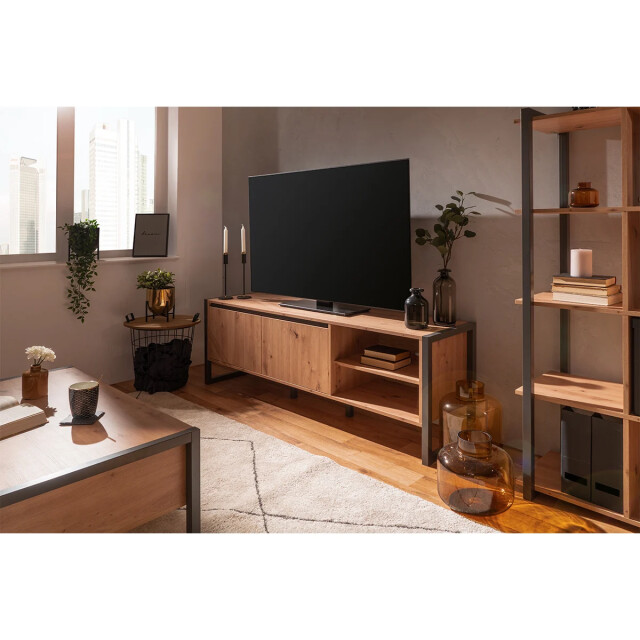 CaliCosy Tv-meubel 2 deuren en 2 vakken l160 cm denver 2929984 large