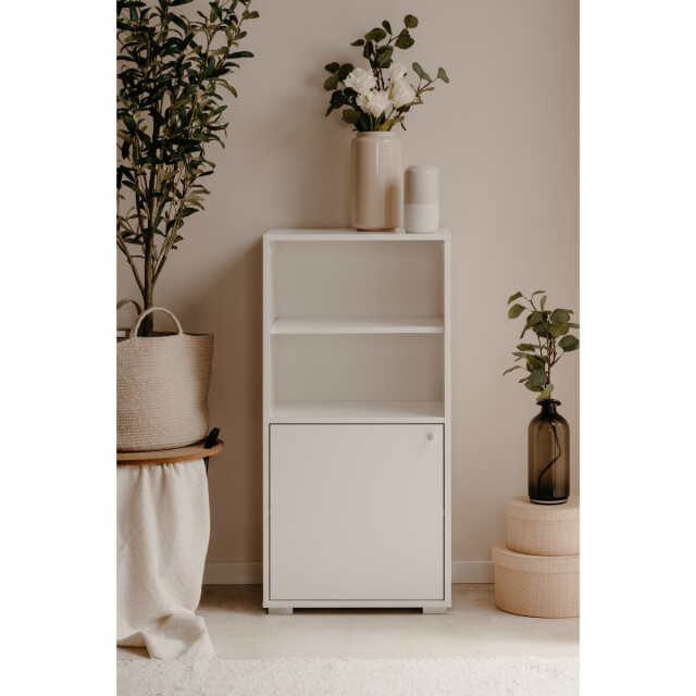 CaliCosy Opbergmeubel met 3 planken en 1 deur l46 cm fyn 3016576 large