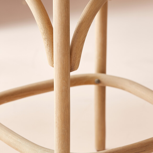 CaliCosy Tellersstoel van massief hout en webbing l50 cm bistrot 3018336 large