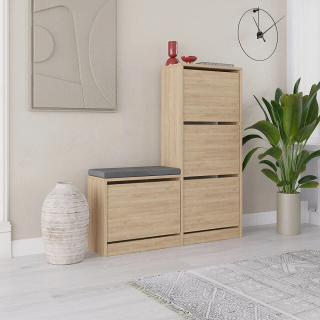 CaliCosy Schoenenkast 4 deuren l105 cm dude 2937448 large