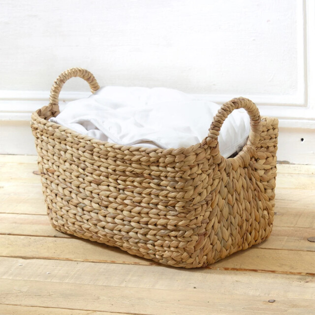 CaliCosy Waterhyacint mand met handvaten hoogte 26 cm 2929023 large