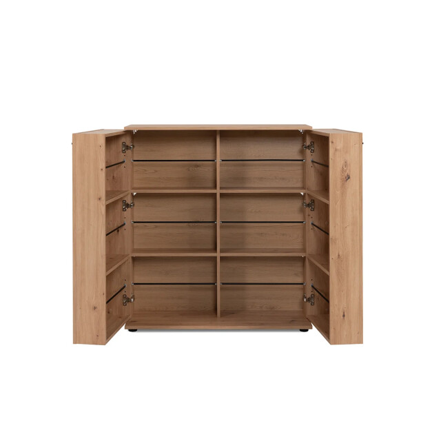 CaliCosy Schoenenkast 2 deuren 24 paar l100 x h110 cm 2937169 large
