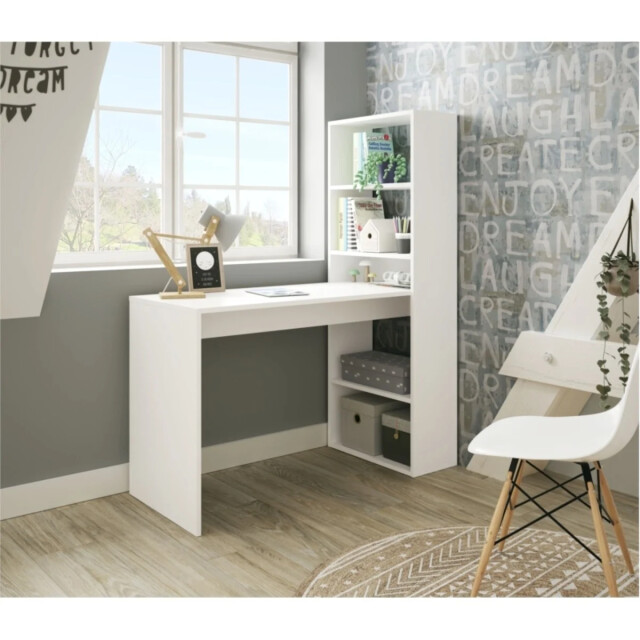 CaliCosy Omkeerbaar bureau met opbergplank l 120 cm 2936949 large