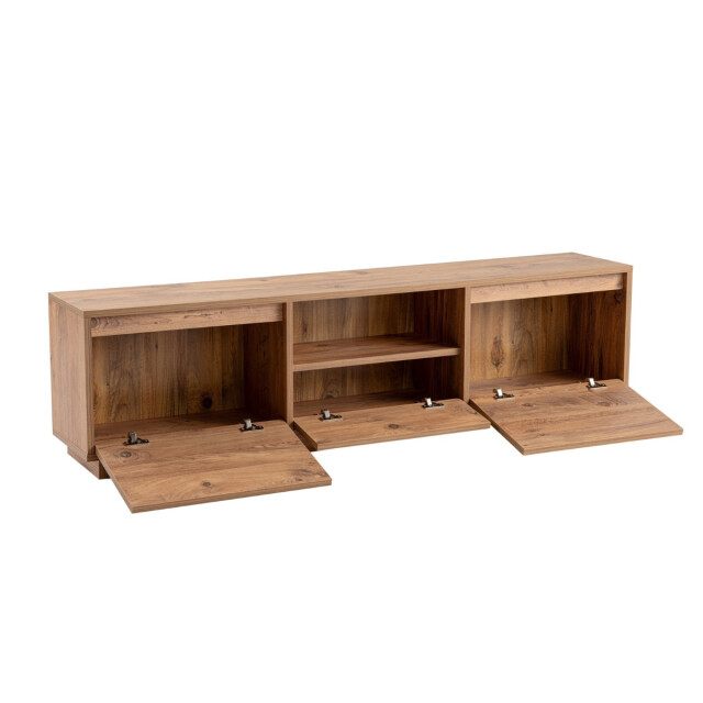 CaliCosy Tv-meubel met 3 neerklapbare deuren en 1 open vak l160 cm vanguard 3016936 large