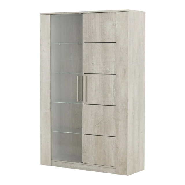 CaliCosy Dressoir 2 deuren eiken decor l114 x h175,8 cm antibes 2932044 large