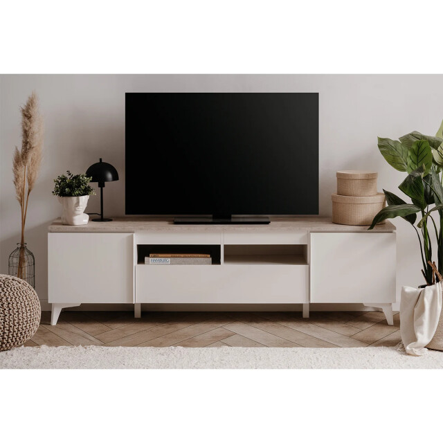 CaliCosy Tv-meubel 2 deuren 1 lade l177 cm bertrix 2937549 large