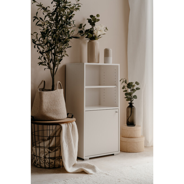 CaliCosy Opbergmeubel met 3 planken en 1 deur l46 cm fyn 3016576 large