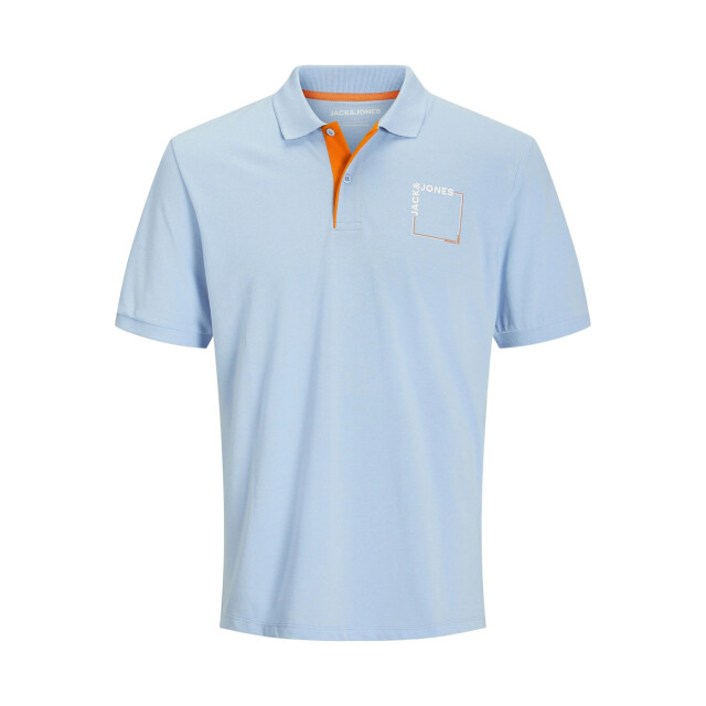 Jack & Jones Heren polo jjverner 12269307-Chambray Blue large