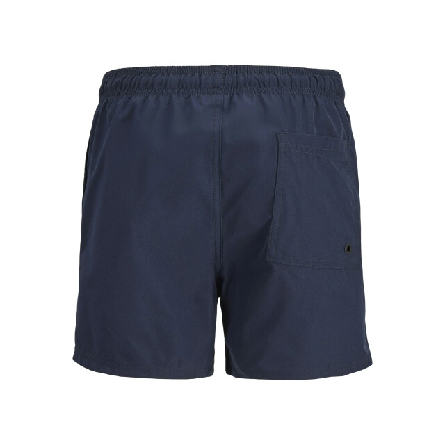 Jack & Jones Zwemshort jpstmaui double logo effen donker 12273841-Donkerblauw large
