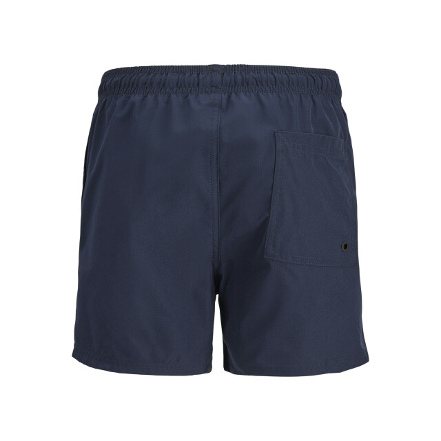 Jack & Jones Zwemshort jpstmaui double logo effen donker 12273841-Donkerblauw large