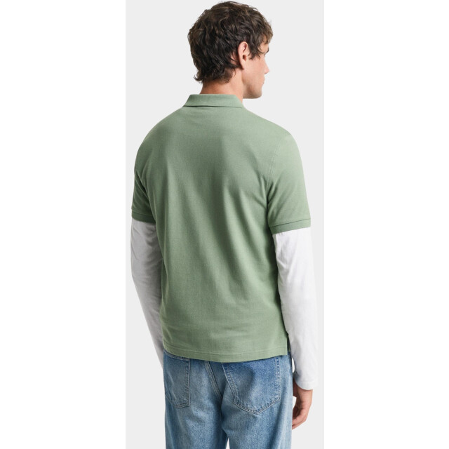 Gant Polo korte mouw reg shield ss pique polo 2210/362 187840 large