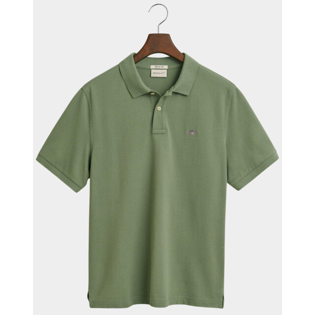 Gant Polo korte mouw reg shield ss pique polo 2210/362 187840 large