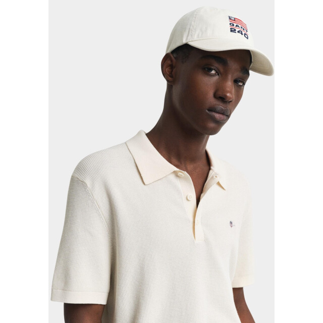 Gant Polo korte mouw micro textured cotton ss polo 8030242/130 187876 large