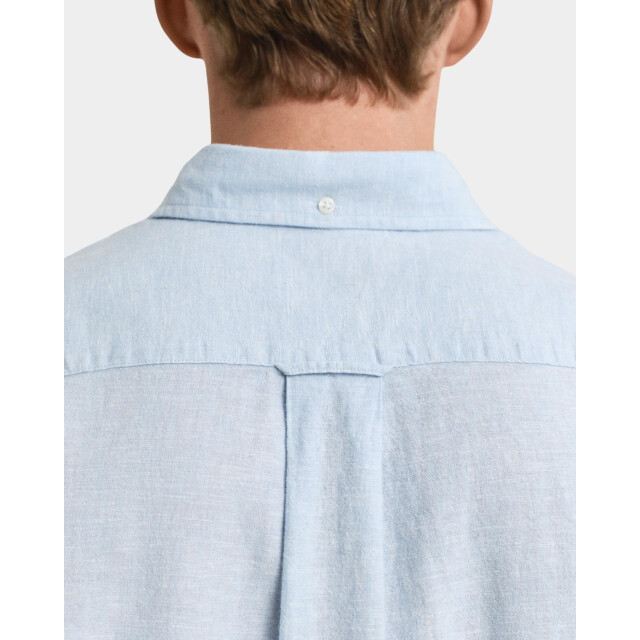 Gant Casual hemd korte mouw reg cotton linen ss shirt 3250083/457 187873 large