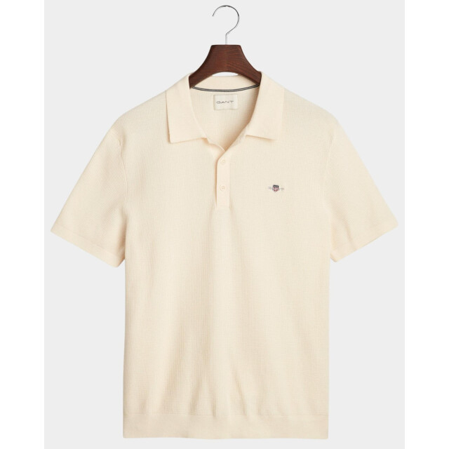 Gant Polo korte mouw micro textured cotton ss polo 8030242/130 187876 large