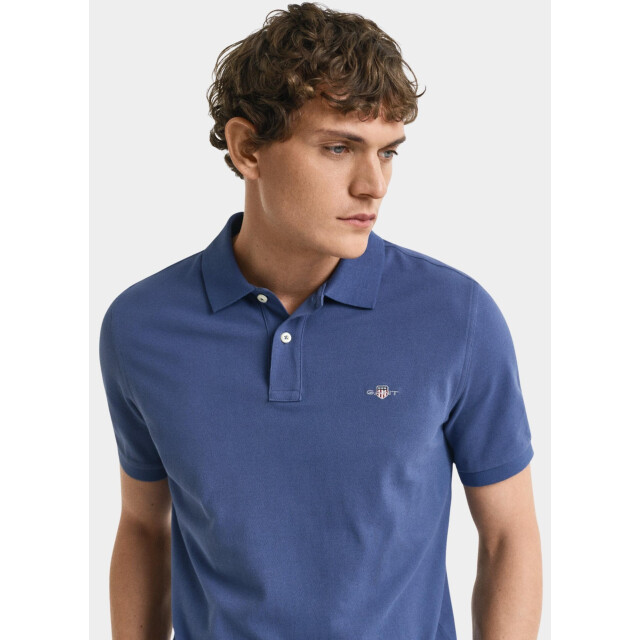 Gant Polo korte mouw reg shield ss pique polo 2210/401 187841 large