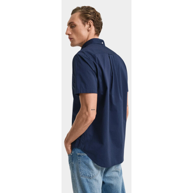 Gant Casual hemd korte mouw reg classic poplin ss shirt 3000101/410 187895 large