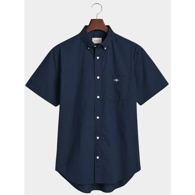 Gant Casual hemd korte mouw reg classic poplin ss shirt 3000101/410 187895 large