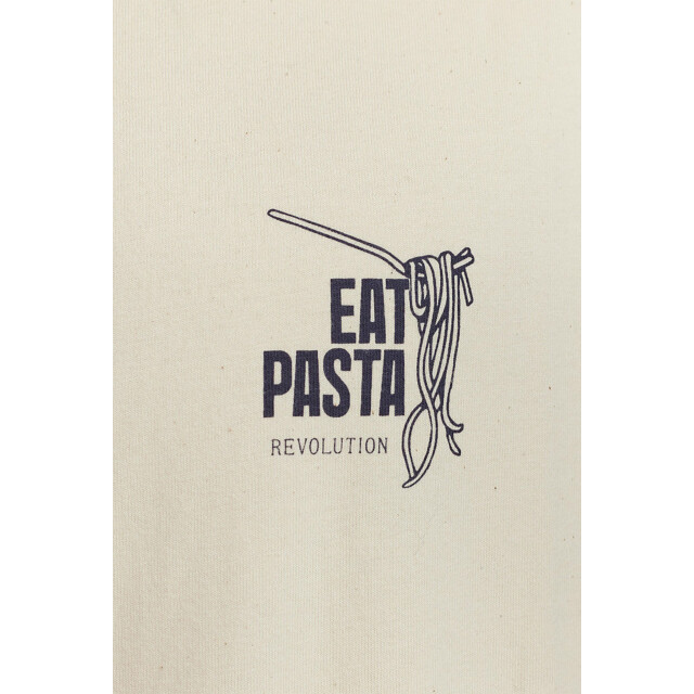 Revolution Eat printed t-shirt offwhite 1387 EAT-Offwhite large