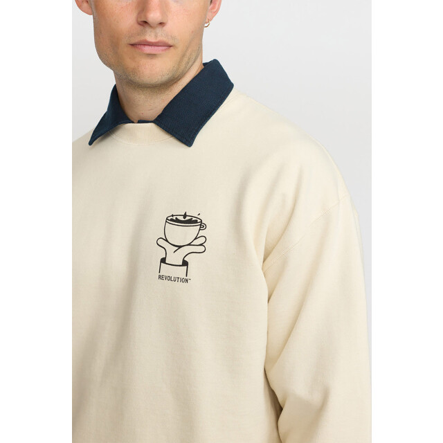 Revolution Roa printed crewneck offwhite 2788 ROA-Offwhite large