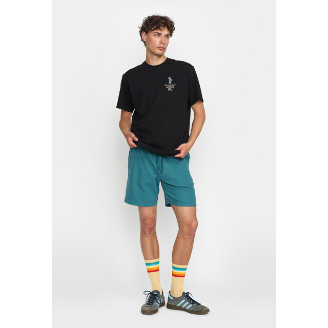 Revolution Fin printed t-shirt black 1394 FIN-Black large