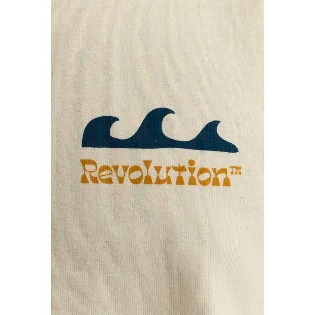 Revolution Dow printed t-shirt offwhite 1394 DOW-Offwhite large
