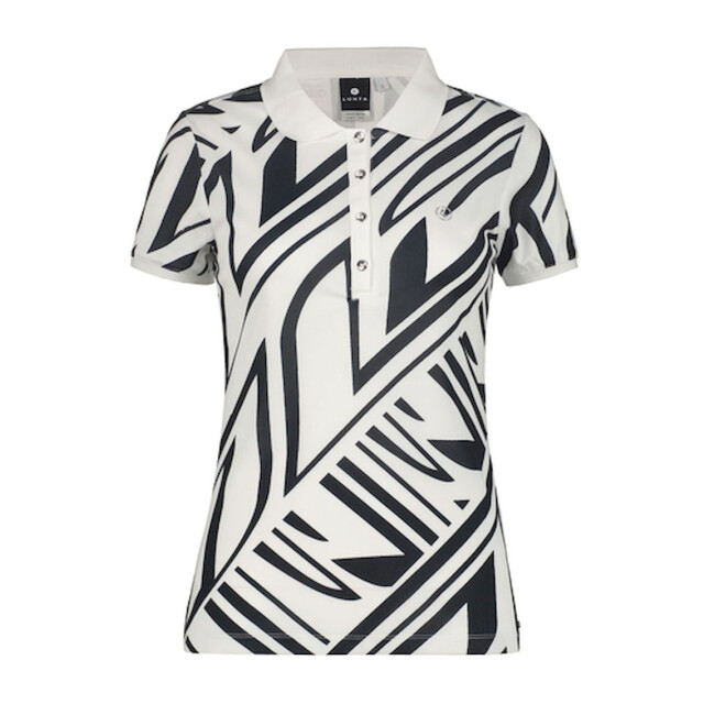 Luhta hennola polo korte mouw dames - 068760_100-XXL large