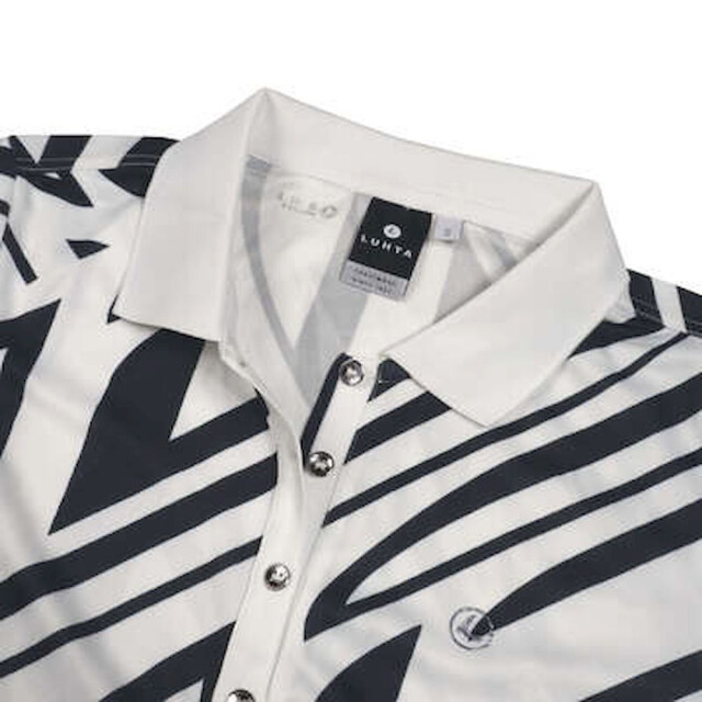 Luhta hennola polo korte mouw dames - 068760_100-XXL large
