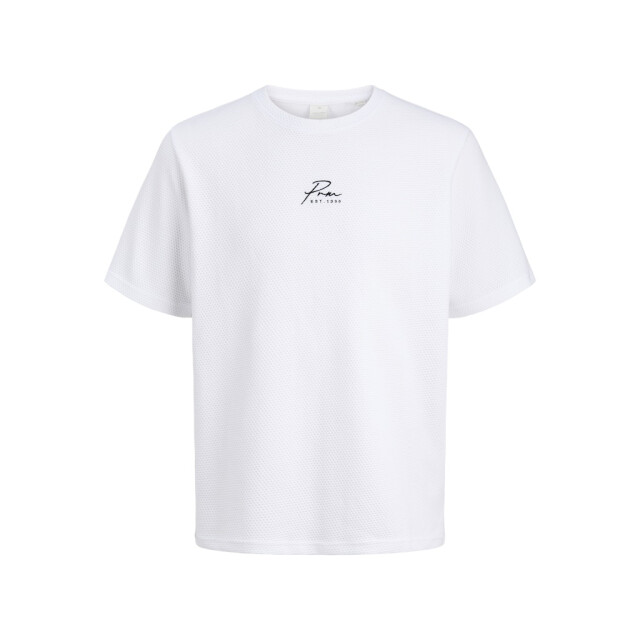 Jack & Jones jprfranco ss tee styd ss25 12286343 bright white 05011.100.0264 large