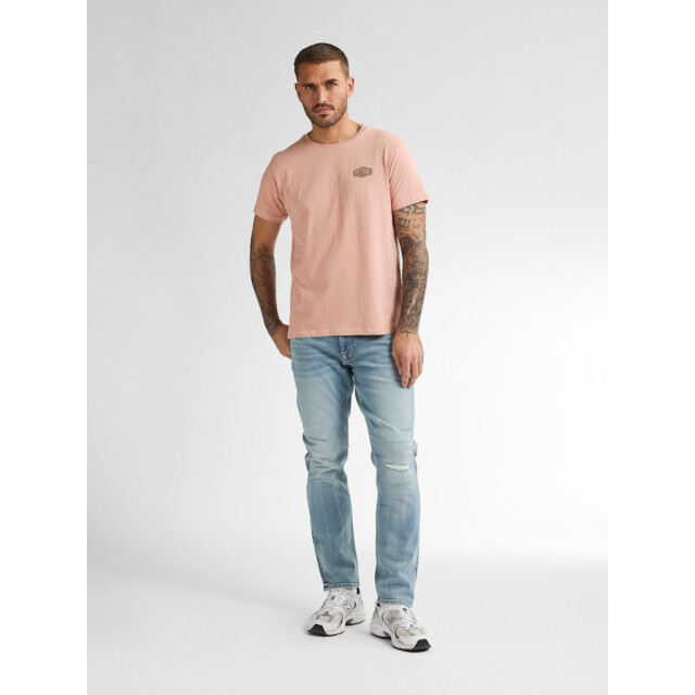 Petrol Industries men t-shirt ss classic print m-1050-tsr614 3171 dusty peach 05011.520.0007 large