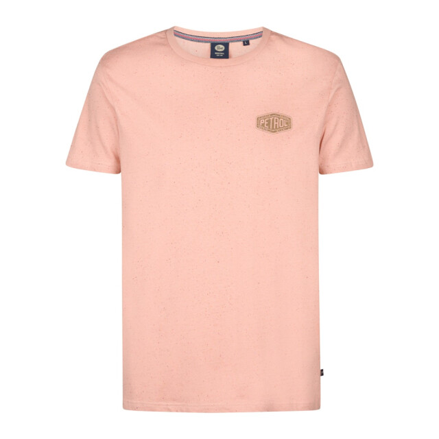 Petrol Industries men t-shirt ss classic print m-1050-tsr614 3171 dusty peach 05011.520.0007 large