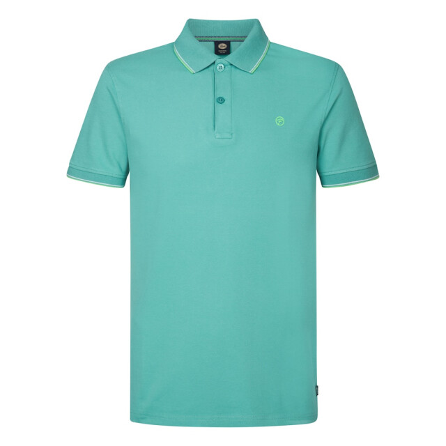 Petrol Industries men polo short sleeve m-ros-pol003 6169 aqua green 05311.369.0132 large