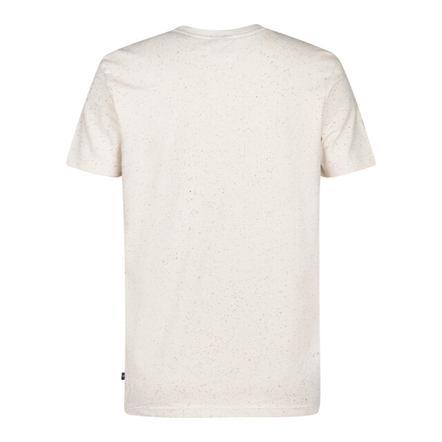 Petrol Industries men t-shirt ss classic print m-1050-tsr614 0112 seashell 05011.829.0062 large
