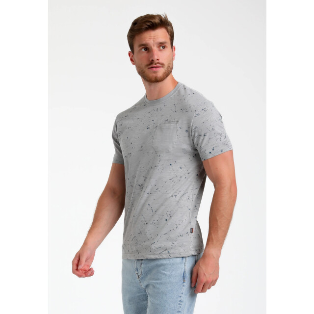 Gabbiano Heren shirt 155514 605 grey melange Gabbiano Shirt 155514 605GreyMelange large