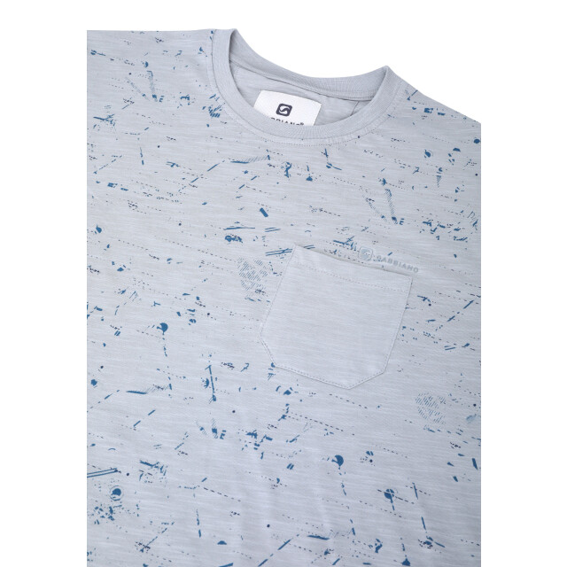 Gabbiano Heren shirt 155514 605 grey melange Gabbiano Shirt 155514 605GreyMelange large