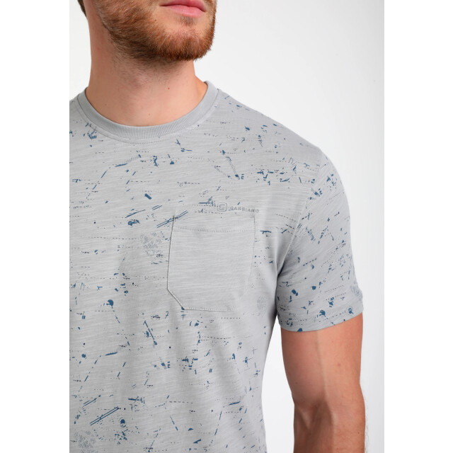 Gabbiano Heren shirt 155514 605 grey melange Gabbiano Shirt 155514 605GreyMelange large