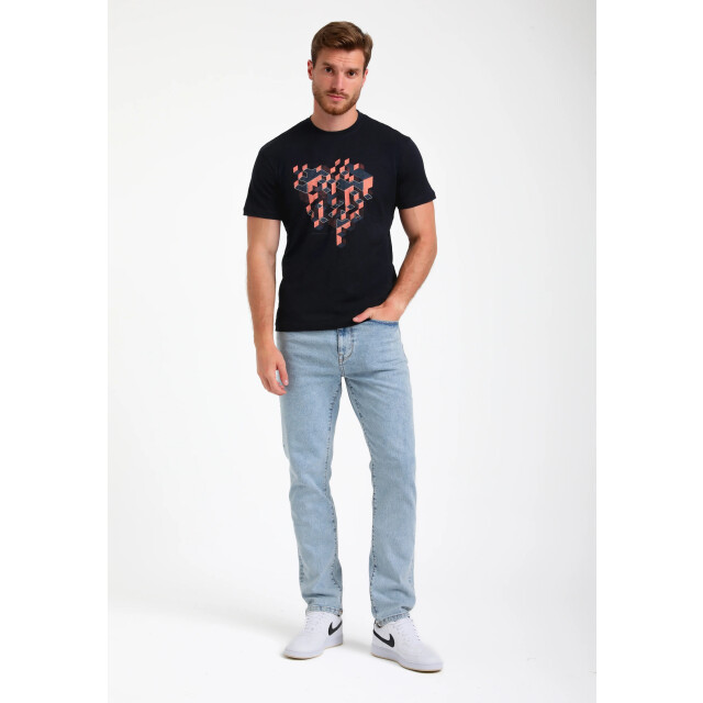 Gabbiano Heren shirt 155516 301 navy Gabbiano Shirt 155516 301Navy large
