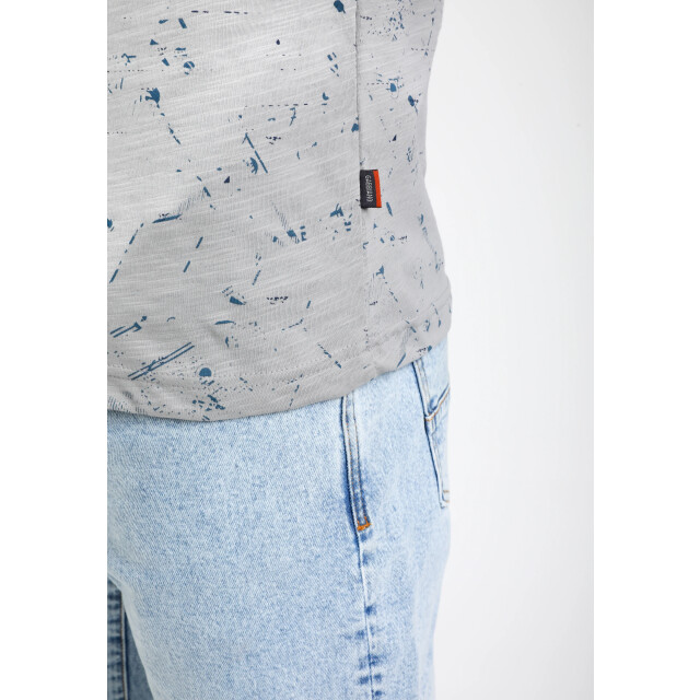 Gabbiano Heren shirt 155514 605 grey melange Gabbiano Shirt 155514 605GreyMelange large