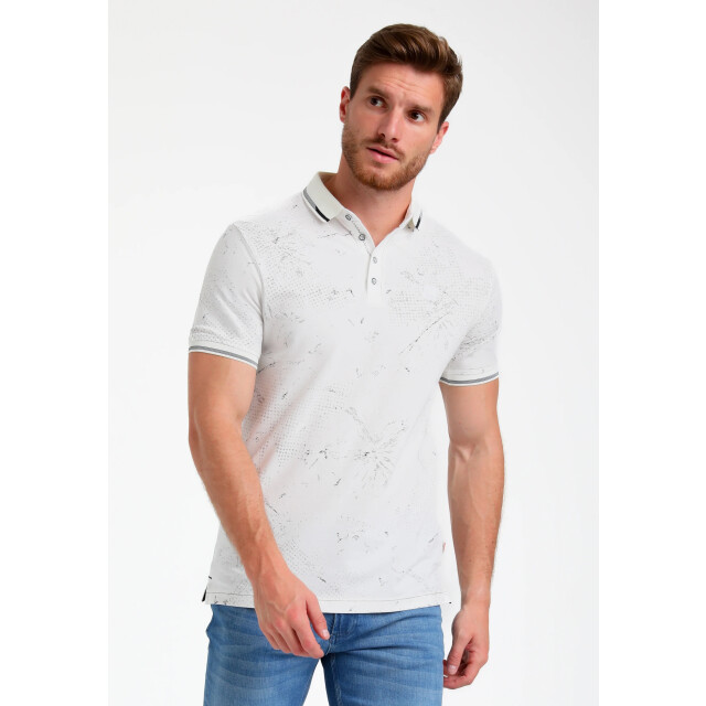 Gabbiano Heren polo 235526 102 ecru Gabbiano Polo 235526 102Ecru large