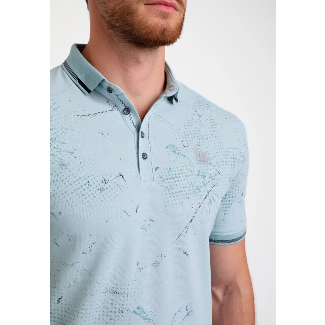 Gabbiano Heren polo 235526 4001 bright blue Gabbiano Polo 235526 4001BrightBlue large