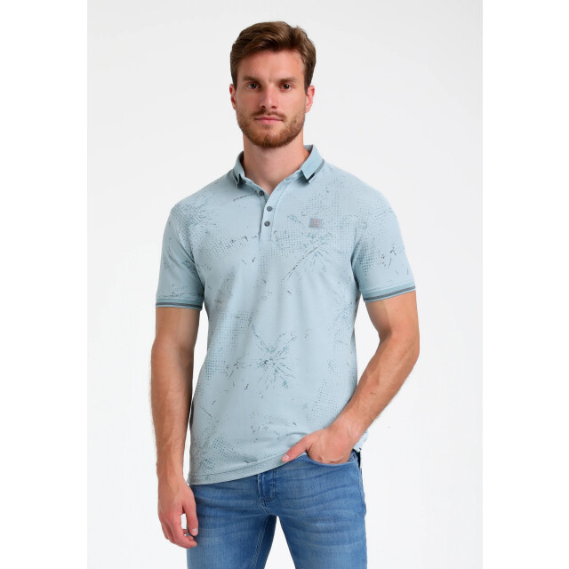 Gabbiano Heren polo 235526 4001 bright blue Gabbiano Polo 235526 4001BrightBlue large