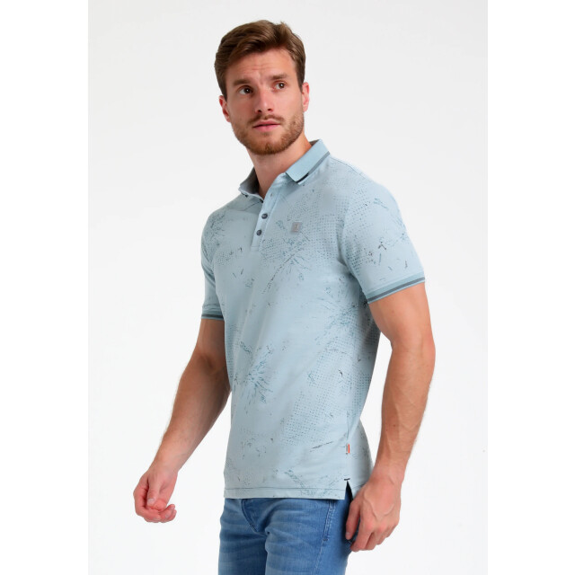 Gabbiano Heren polo 235526 4001 bright blue Gabbiano Polo 235526 4001BrightBlue large