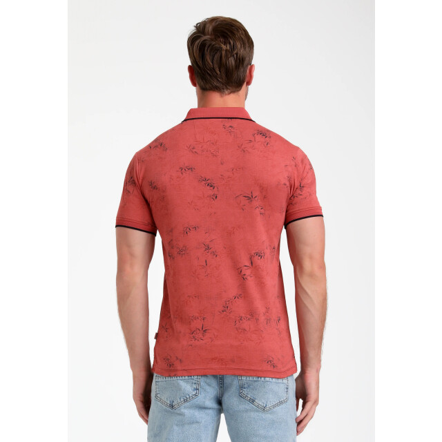 Gabbiano Heren polo 235529 4000 deep coral Gabbiano Polo 235529 4000DeepCoral large