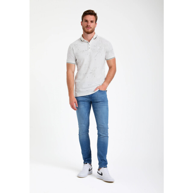 Gabbiano Heren polo 235526 102 ecru Gabbiano Polo 235526 102Ecru large